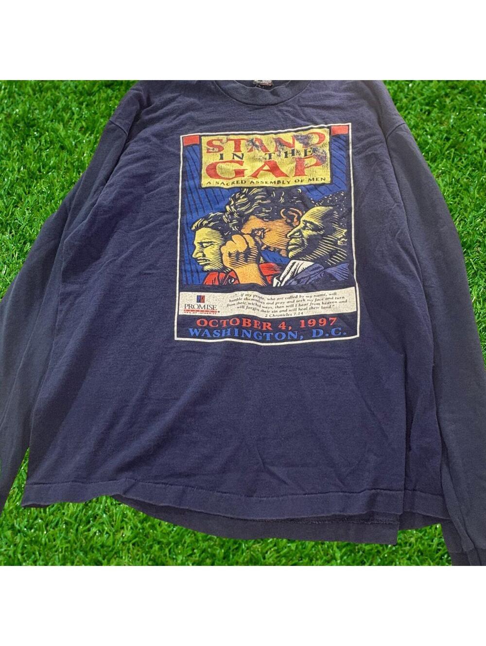 Screen Stars Men's Blue Tshirt